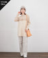 アーガイルジャガードフリルチュニック
