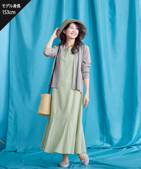 【小倉優子さん着用・新色追加・UVケア・接触冷感】ショートトッパーカーディガン