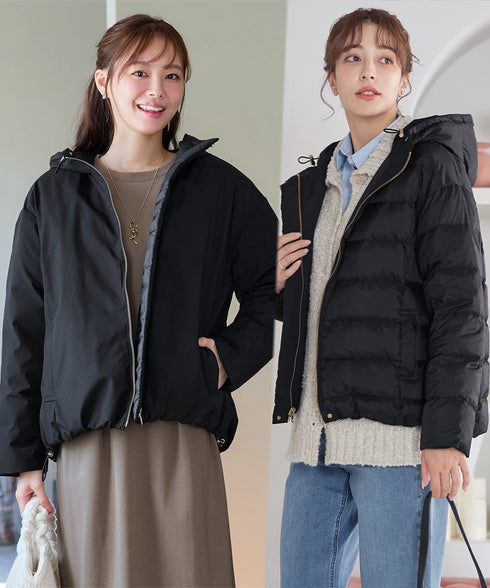 リバーシブルダウンジャケット
