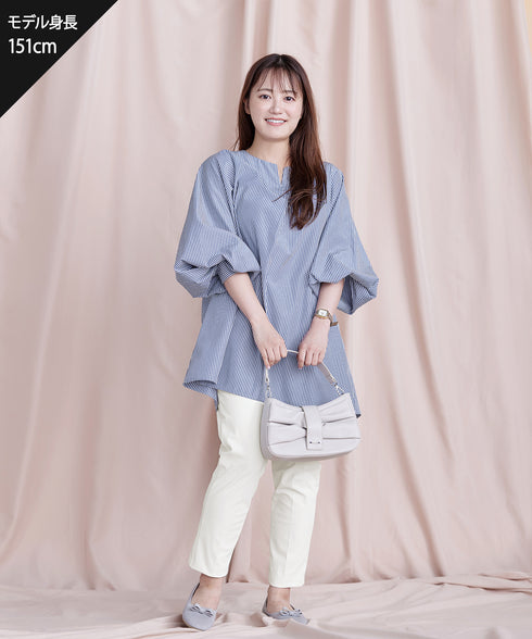 パフスリーブチュニック