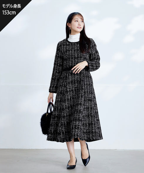 【安田美沙子さん着用 / 選べる4type】ハイネックカットソートップス