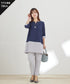 【アウトレット / おのののかさん着用】麻調テーパードパンツ