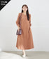 ピーチスキンAラインワンピース