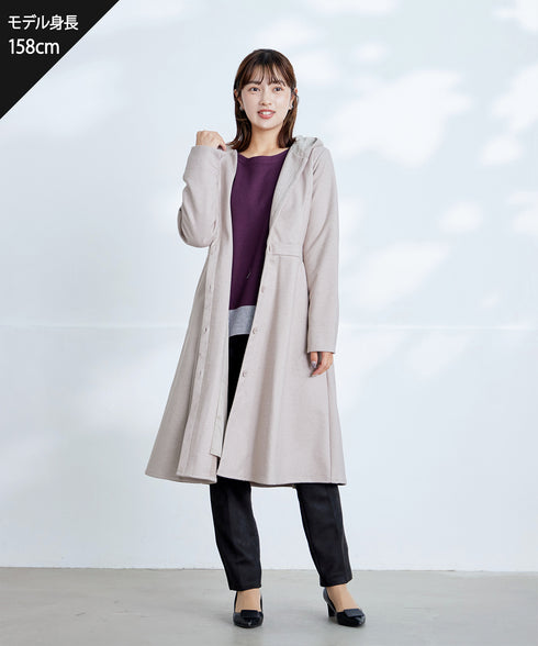 【クリアランスセール】スエードポンチテーパードパンツ