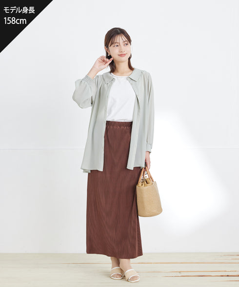 【おのののかさん着用】クリスタルプリーツスカート