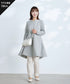裏起毛フレアワンピチュニック