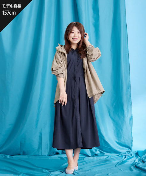 撥水ドロストマウンテンパーカー