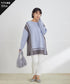 配色ニットチュニック