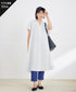 リネンミックススキッパーシャツワンピース