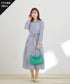 カシュクールシャツワンピース