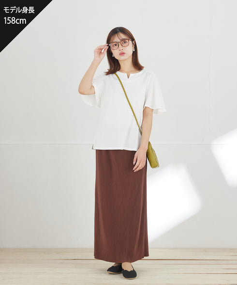 【おのののかさん着用】クリスタルプリーツスカート