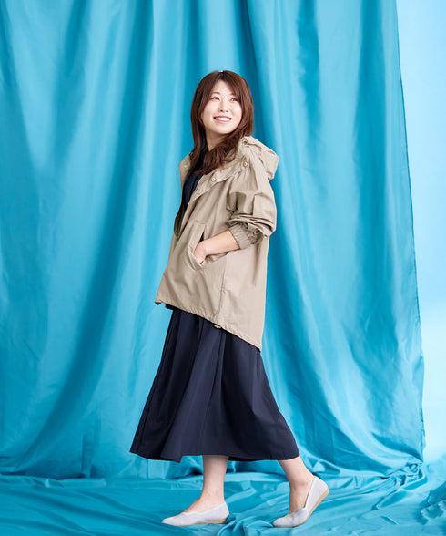 撥水ドロストマウンテンパーカー