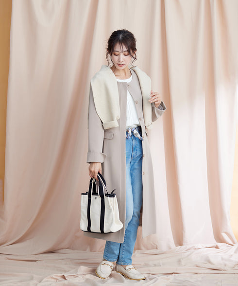 ピンタックレースブラウス