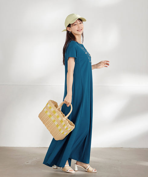 【安田美沙子さん着用】ジャガードリボンキャップ/リボンキャップ