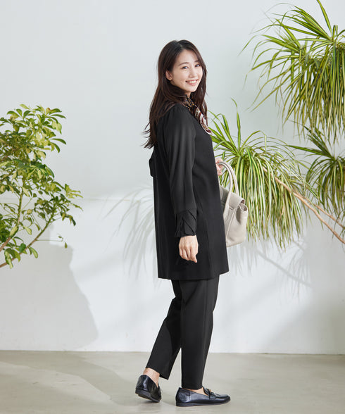 【小倉優子さん着用・ダブルクロス】 テーパードパンツ