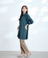 【安田美沙子さん着用 / 選べる2type】ボタンニットチュニック