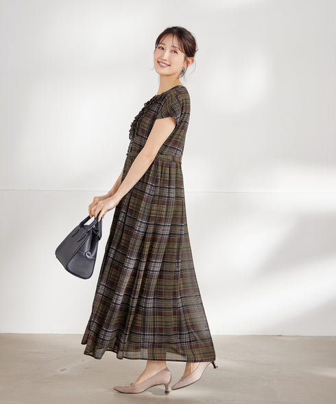 フリルワンピース