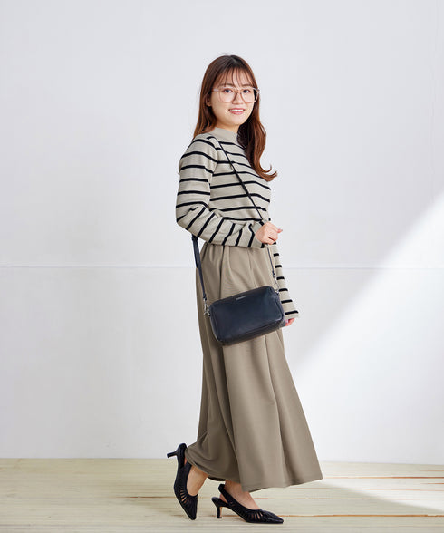 【クリアランスセール】ハイネックニットプルオーバー