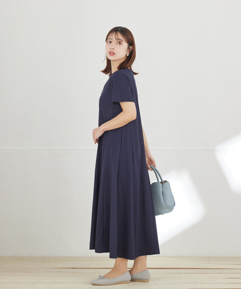 【おのののかさん着用・冷凛(ひやりん)カノコ】Aラインフレアワンピース