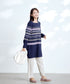 マルチボーダーニットチュニック