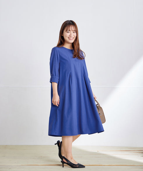 ランダムタックチュニックワンピース