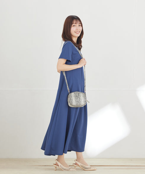 【おのののかさん着用・冷凛(ひやりん)カノコ】Aラインフレアワンピース