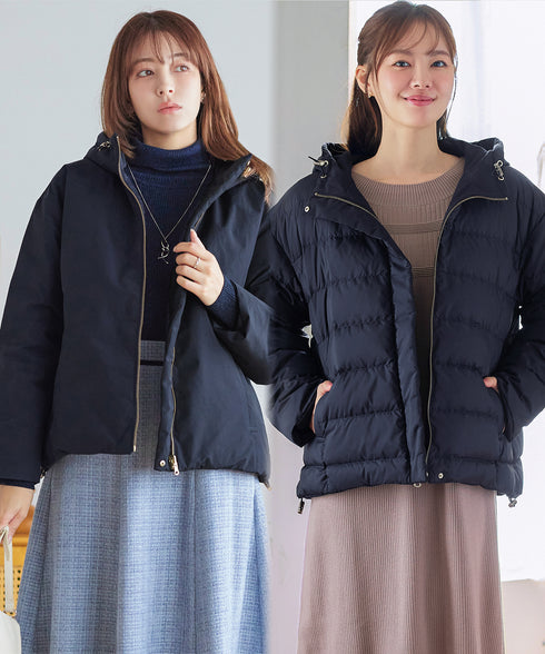 リバーシブルダウンジャケット