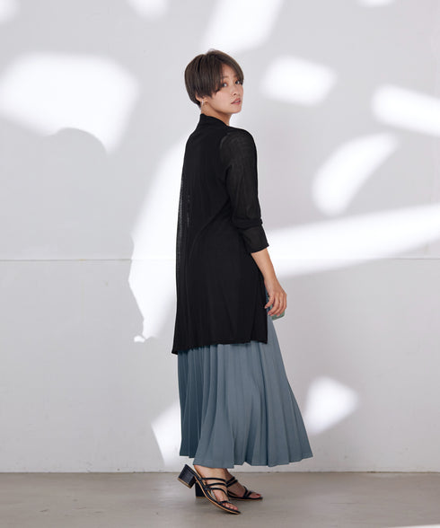 【新色追加・UVケア・接触冷感】ロングトッパーカーディガン