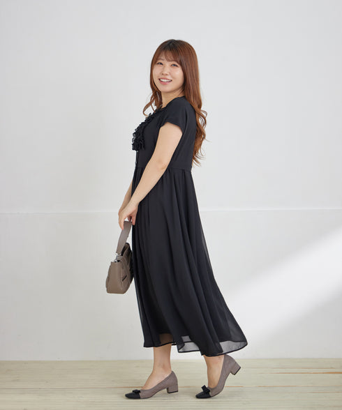 フリルワンピース