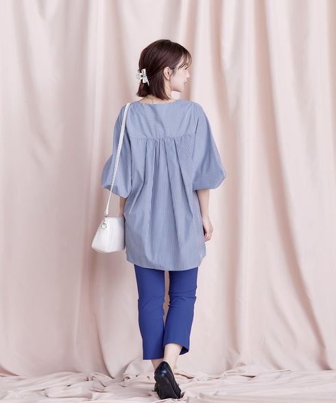 パフスリーブチュニック
