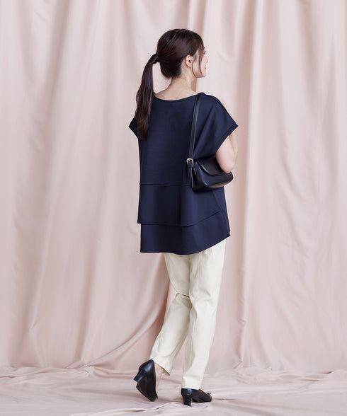 【アウトレット / 接触冷感】はき痩せ美脚パンツ