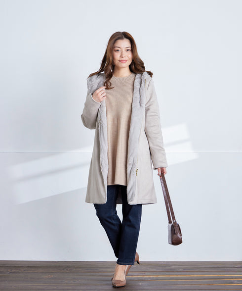 ミドルリブニットチュニック