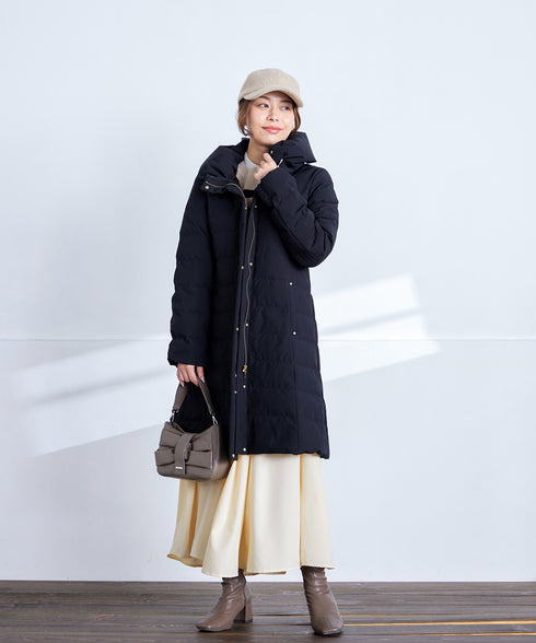 マルチボーダーニットコンビワンピース