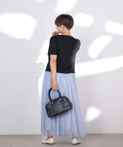 サマーニット半袖カーディガン