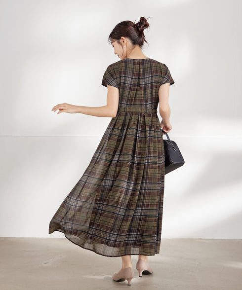 フリルワンピース