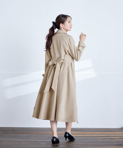 ステンカラードレスコート