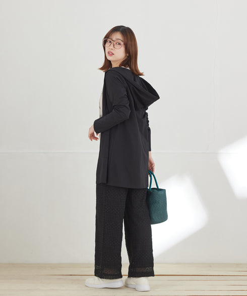 総レースワイドパンツ