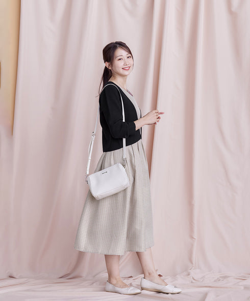 【新色追加】 ストレートショートニットボレロ