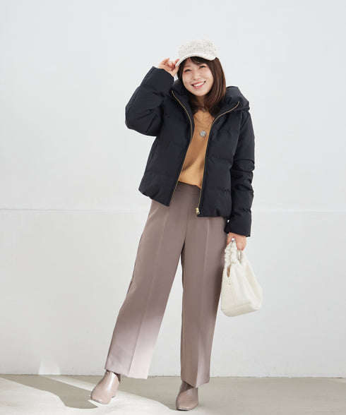 【安田美沙子さん着用 / 選べる2type】ラグランニットトップス