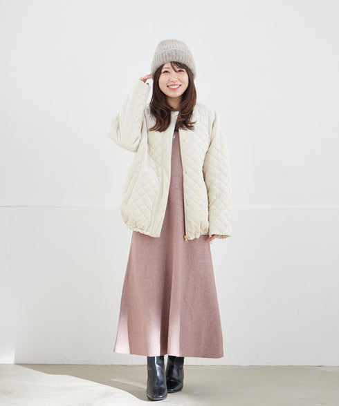 選べる着丈 ニットワンピース