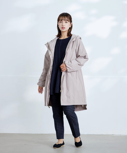 【安田美沙子さん着用】T/R両面起毛ストレッチパンツ