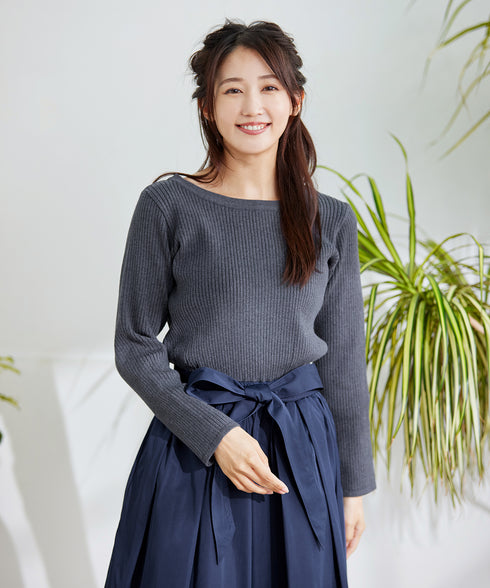 【アウトレット】タフタスカートドッキングワンピース