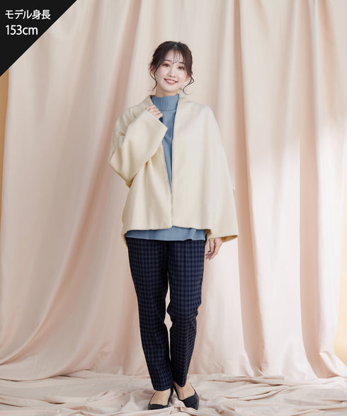 【クリアランスセール】モッサ風ダブルフェイスコート