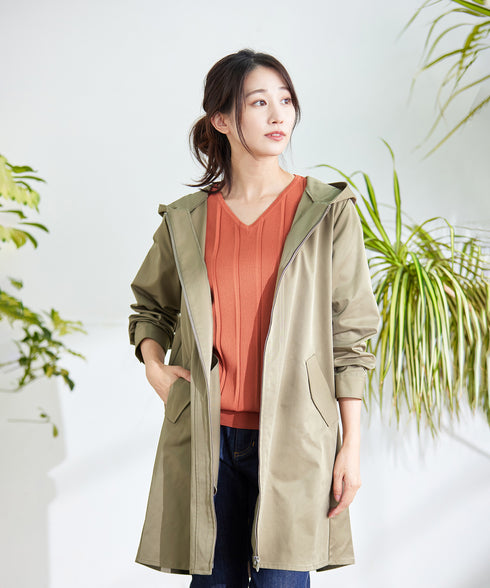 ミドル丈マウンテンコート