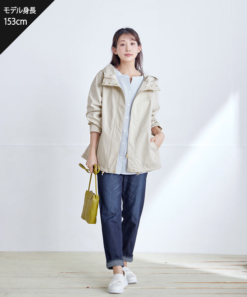 【テフロン加工/撥水/花粉ガード】マウンテンパーカー