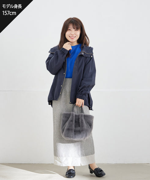 撥水ドロストマウンテンパーカー