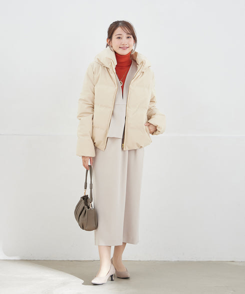 【安田美沙子さん着用】ペプラムジャンスカワンピース