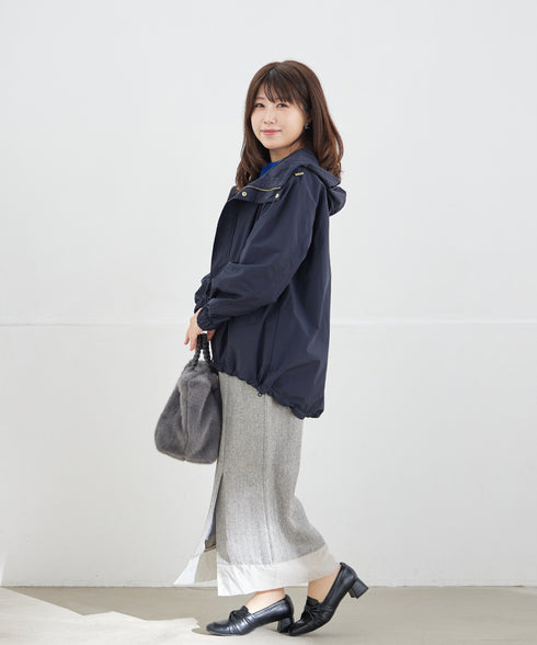 撥水ドロストマウンテンパーカー