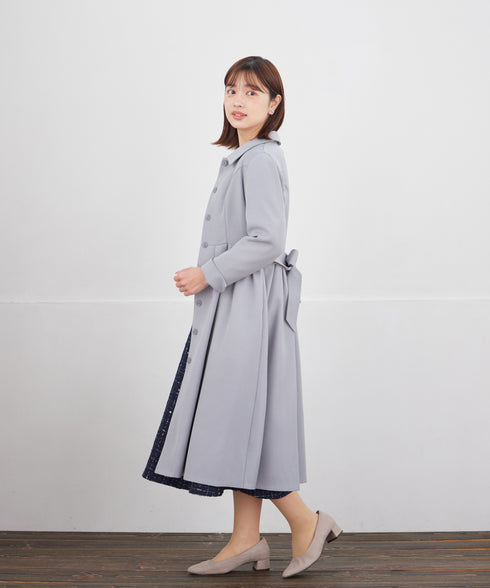 ステンカラードレスコート