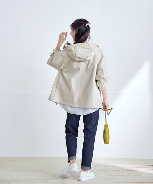 【テフロン加工/撥水/花粉ガード】マウンテンパーカー